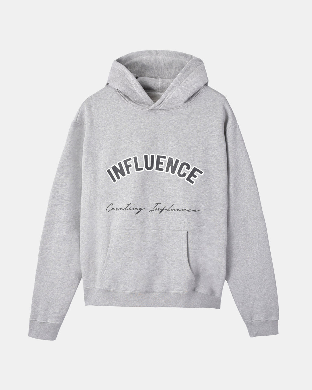 LE MUSE CREATIVE INFLUENCE GRAY WASH HOODIE